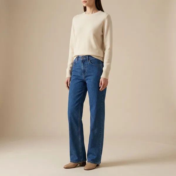 Stone_Blue_Premium_Wide_Leg_Jeans_For_Women