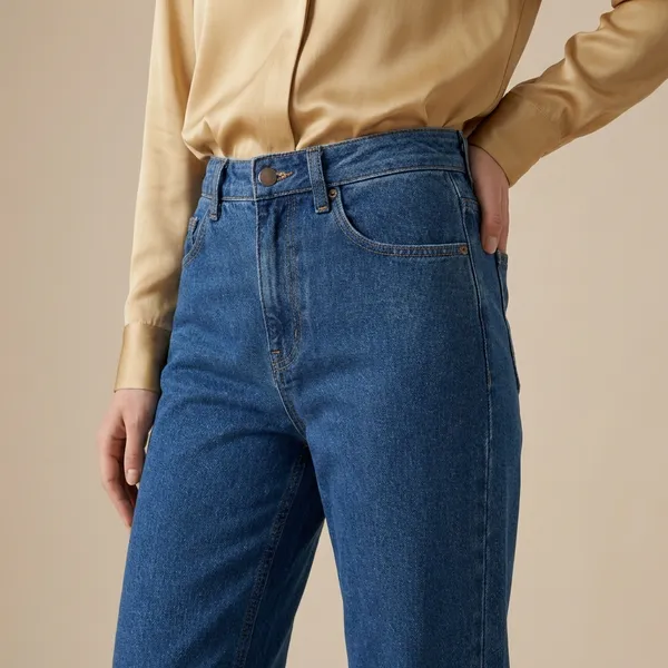 Stone_Blue_Premium_Wide_Leg_Jeans_For_Women