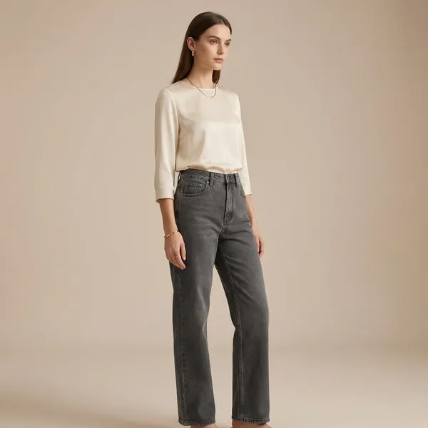 Grey_Premium_Wide_Leg_Jeans_For_Women