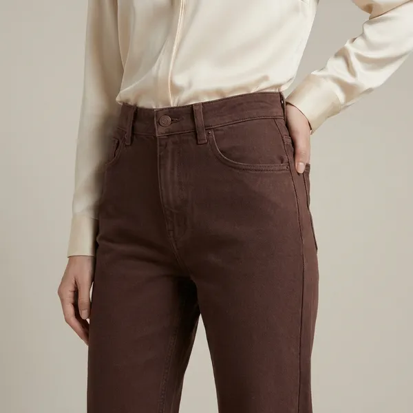 Brown_Premium_Wide_Leg_Jeans_For_Women