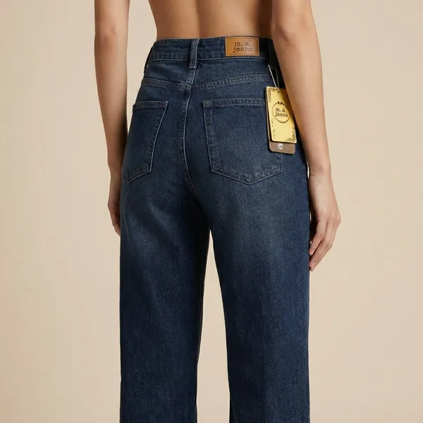 Black_Premium_Whisker_Wash_Wide_Leg_Jeans_For_Women