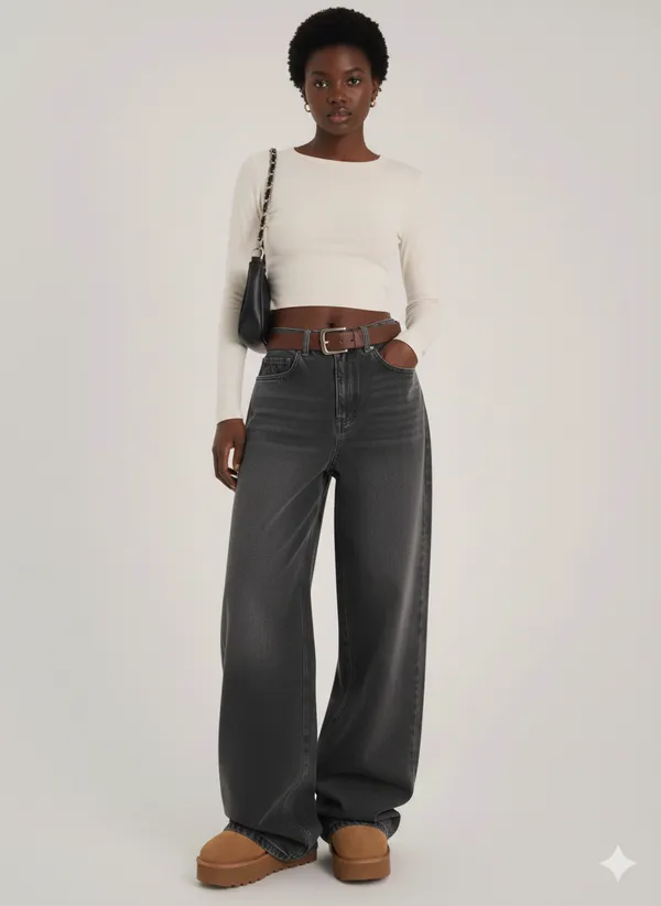 Grey_Premium_Baggy_Wide_Leg_Jeans_For_Women