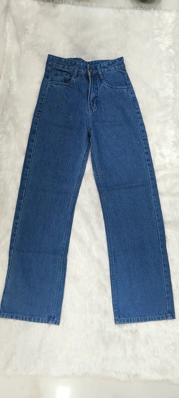 Stone_Blue_Premium_Wide_Leg_Jeans_For_Women