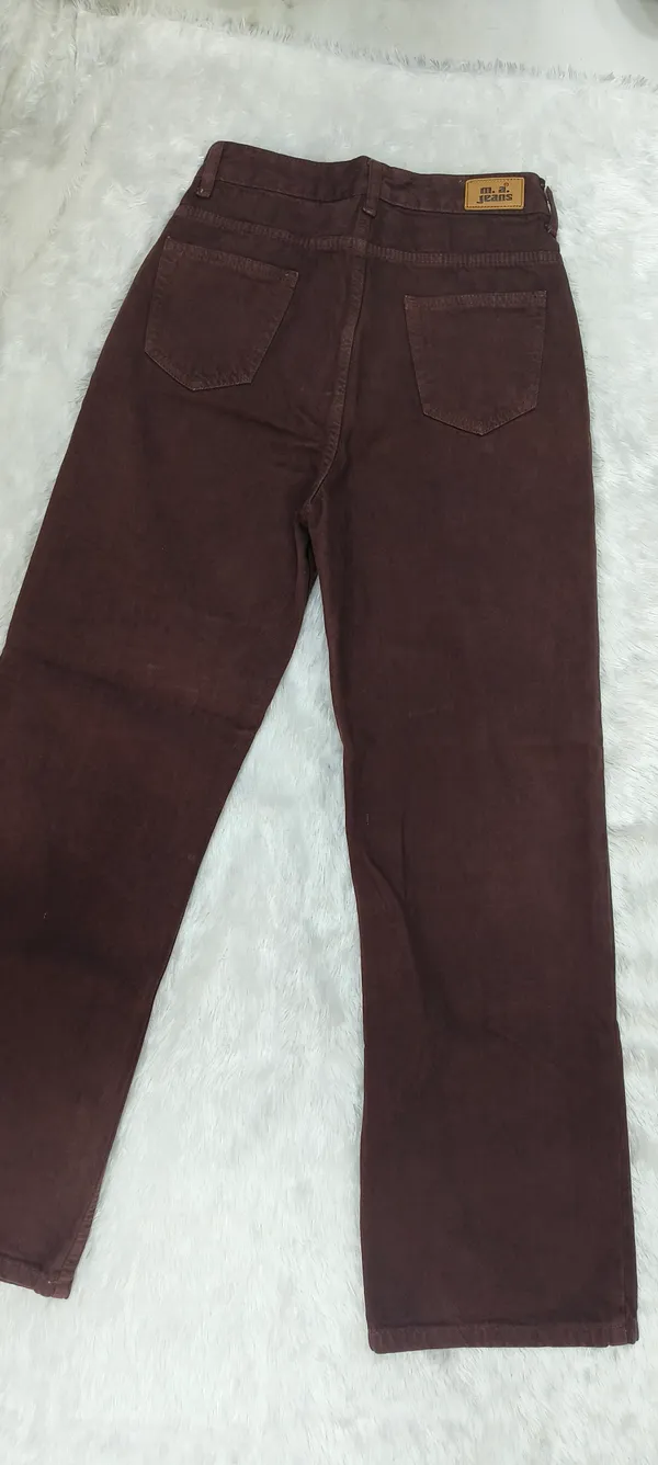 Brown_Premium_Wide_Leg_Jeans_For_Women