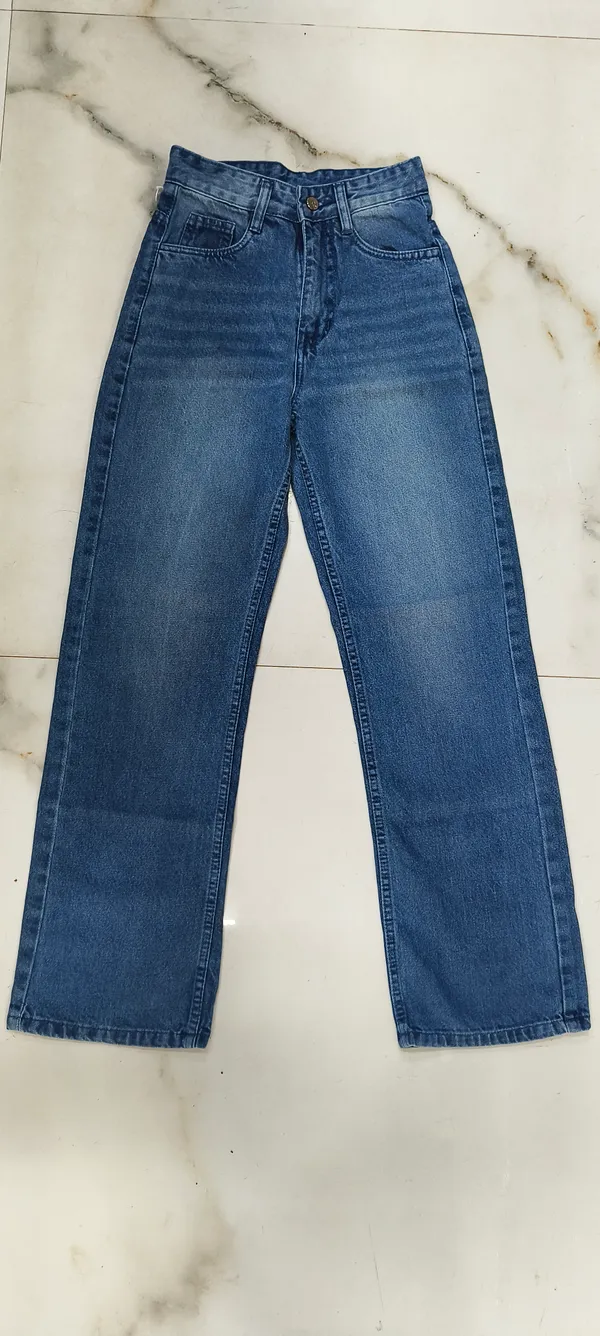 Blue_Premium_Whisker_Wash_Wide_Leg_Jeans_For_Women