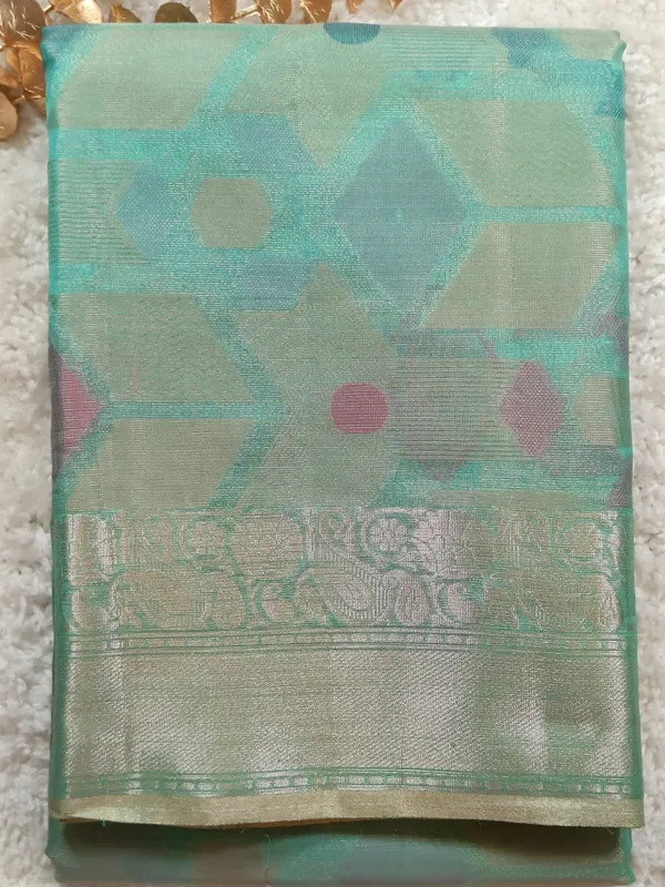 Graceful_Sea_Green_Banarasi_Katan_Silk_Saree