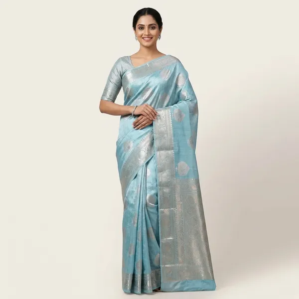 Elegant_Sky_Blue_Banarasi_Katan_Silk_Saree