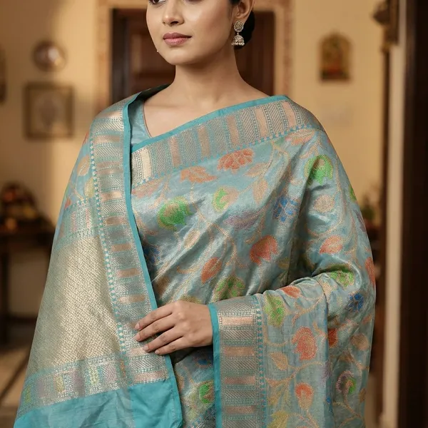 Exquisite_Sky_Blue_Banarasi_Katan_Silk_Saree