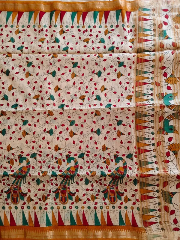 Chanderi_Silk_Kalamkari_Sarees
