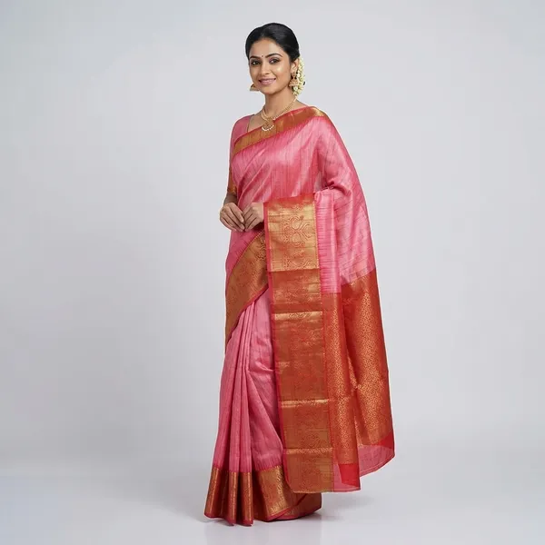 Soft_Pink_And_Gold_Zari_Raw_Silk_Fancy_Saree
