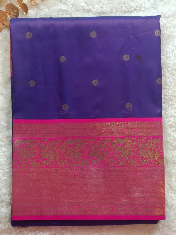Lavender_Color_Sharini_Fancy_Saree