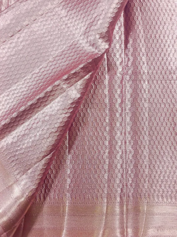 Elegant_Mauve_Pink_Diamond_Tissue_Saree