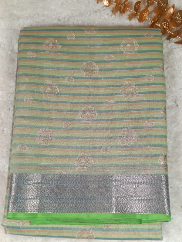 Elegant_Light_Blue_And_Silver_Banaras_Soft_Katan_Silk_Saree