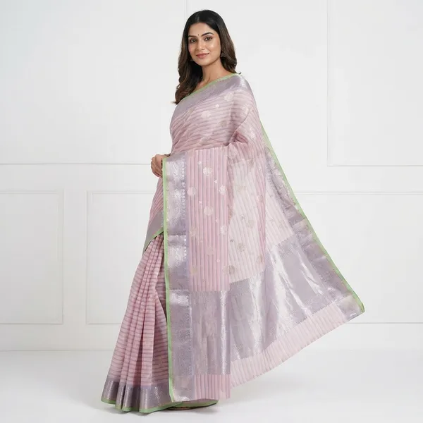 Graceful_Lavender_Pink_Banaras_Soft_Katan_Silk_Saree