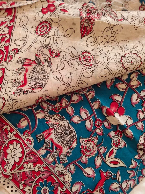 Chanderi_Silk_Kalamkari_Print_Saree