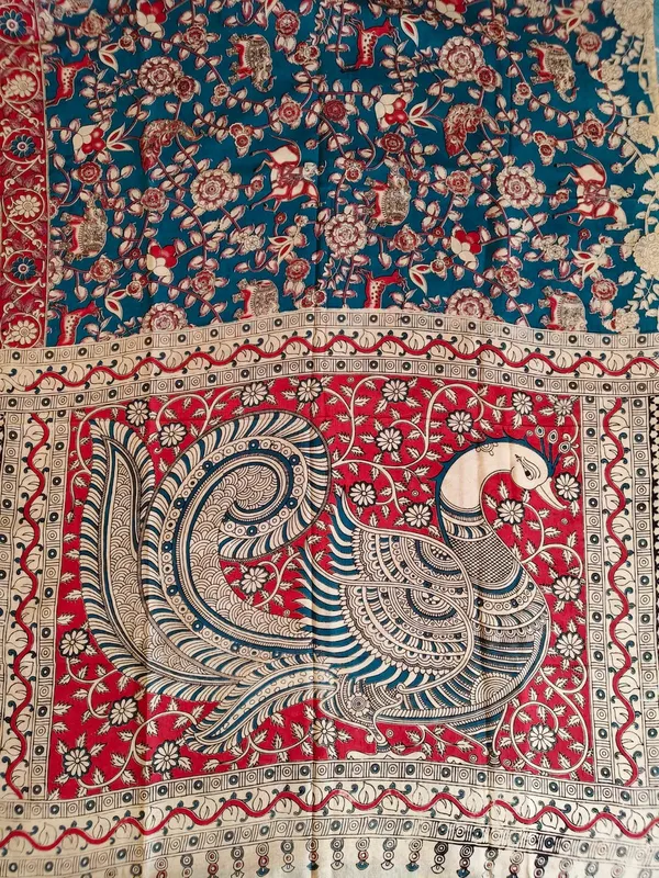 Chanderi_Silk_Kalamkari_Print_Saree