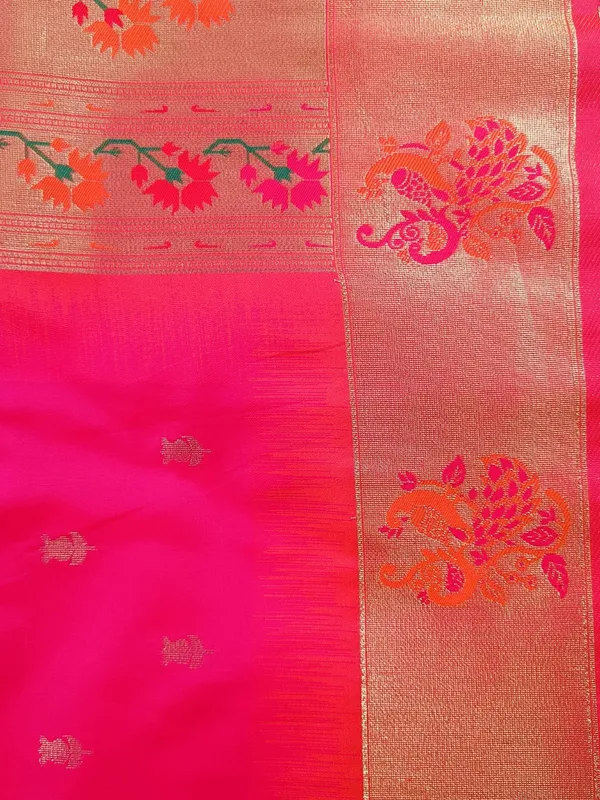 Rani_Pink_Handloom_Banarasi_Saree.