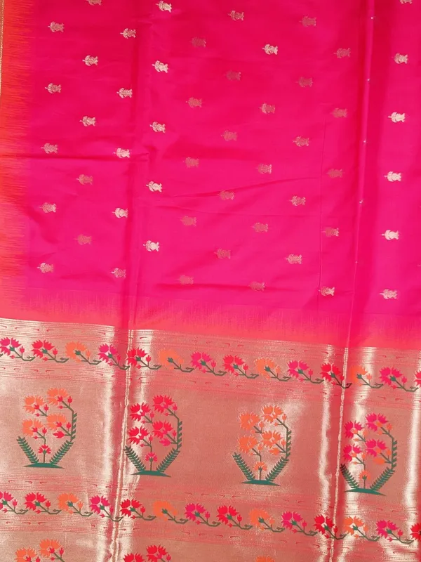 Rani_Pink_Handloom_Banarasi_Saree.