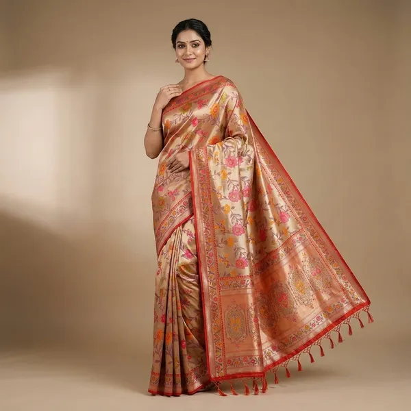 Elegant_Pure_Banarasi_Katan_Saree_–_Traditional_Floral_Design