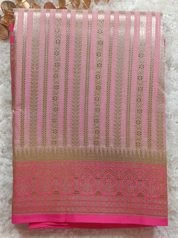 Pink_Color_Lightweight_Organza_Saree