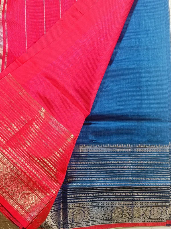 Rich_Blue_Color_Mangalagiri_Handloom_Saree