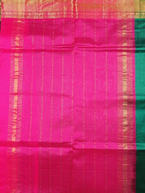Green_And_Pink_Color_Mangalagiri_Saree