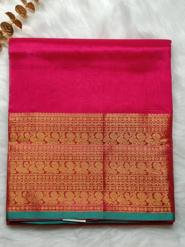 Pink_And_Sea_Green_Mangalgiri_Saree