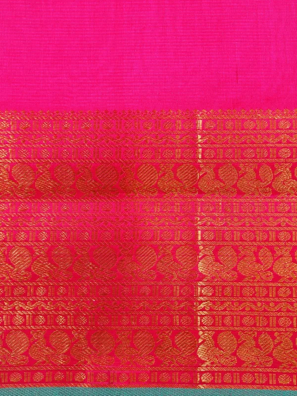 Pink_And_Sea_Green_Mangalgiri_Saree