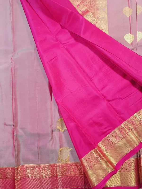 Elegant_Rose_Pink_Mangalagiri_Handloom_Silk_Saree