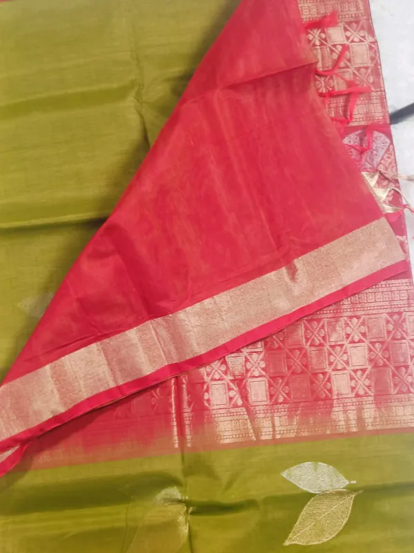 Olive_Green_Uppda_Silk_Saree