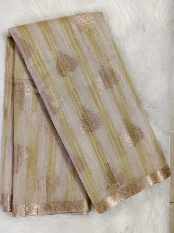 Elegant_Lemon_Yellow_Kota_Saree_With_Gold_Zari_Butti_And_Rich_Pallu_For_Women