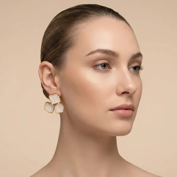 Cream_Alloy_And_Metal_Premium_Stud_Earrings_For_Women_And_Girls