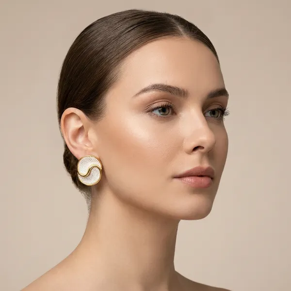 White_And_Gold_Faux_Pearl_And_Alloy_Premium_Stud_Earrings_For_Women_And_Girls