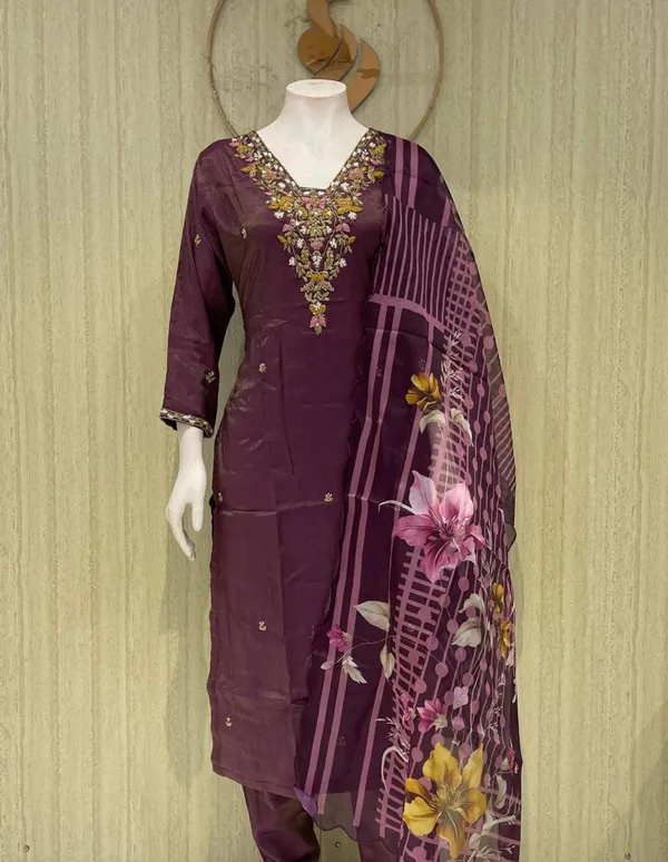 Purple_Floral_Embroidered_Ethnic_Suit_Set_with_Printed_Dupatta