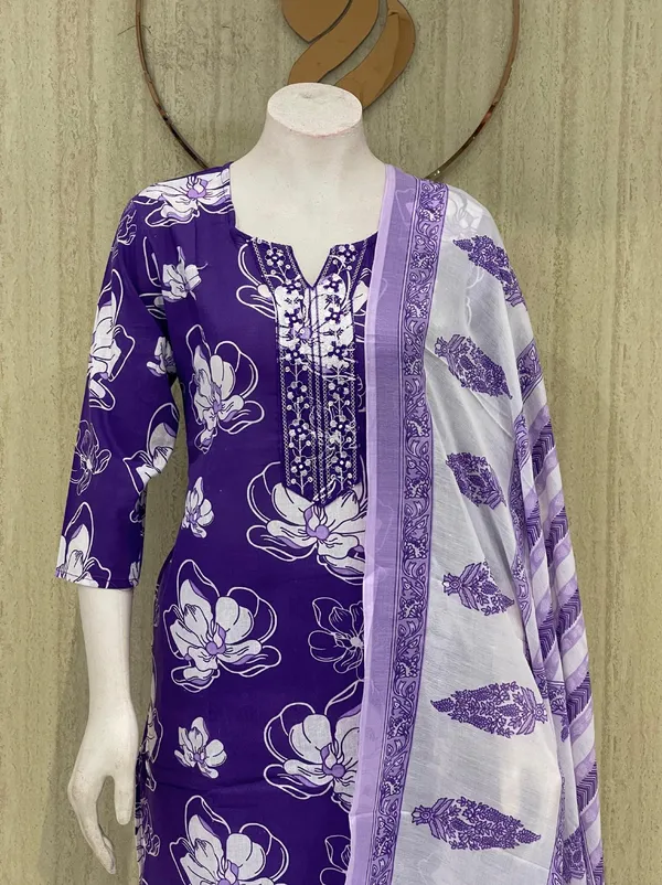 Purple_Floral_Printed_Ethnic_Salwar_Suit_Set_with_Dupatta