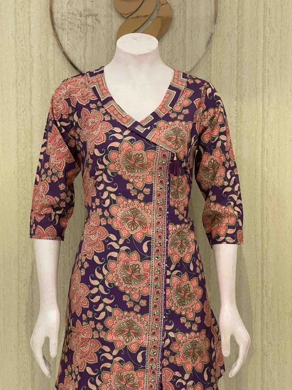Purple_Cotton_Premium_Kurta_Set_For_Women