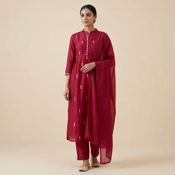 Women's_Maroon_Embroidered_Salwar_Suit_Set_with_Dupatta