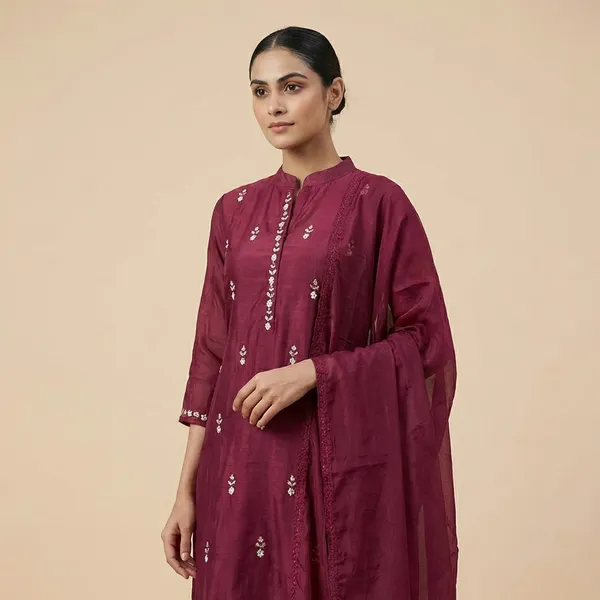 Maroon_Embroidered_Salwar_Suit_Set_with_Dupatta