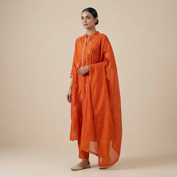 Orange_Embroidered_Anarkali_Suit_Set_with_Dupatta