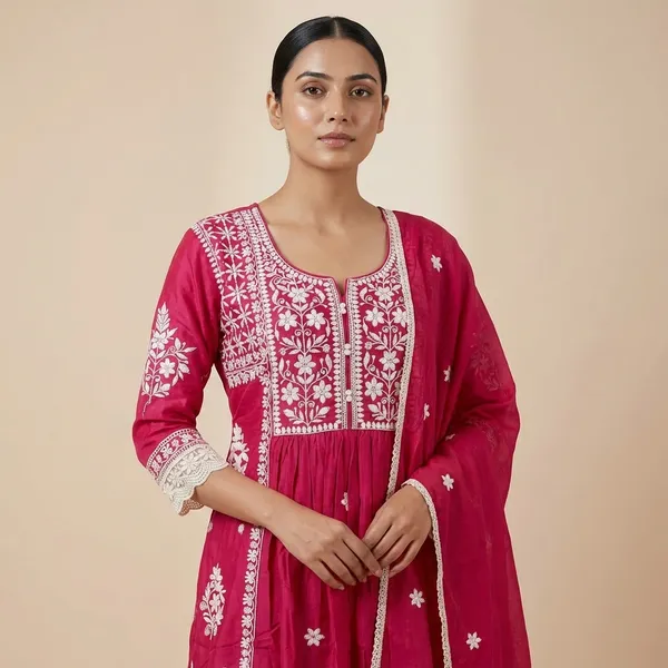 Magenta_Ethnic_Embroidered_Suit_Set_with_Dupatta