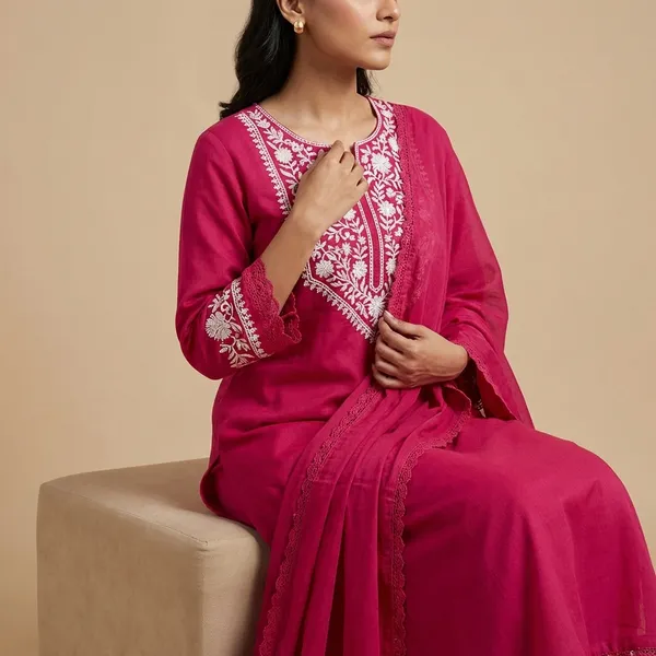 Magenta_Ethnic_Embroidered_Suit_Set_with_Dupatta
