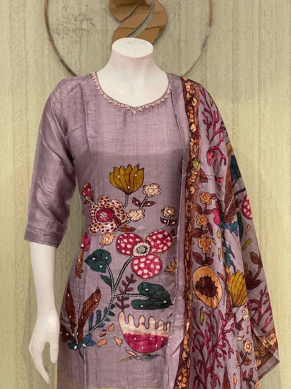 Purple_Cotton_Premium_Kurta_Set_For_Women