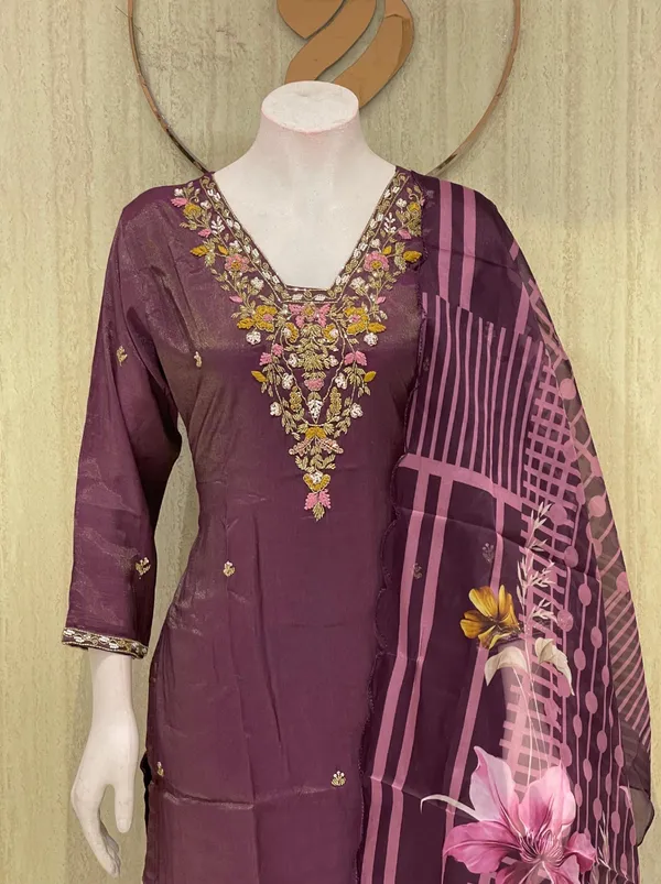 Purple_Floral_Embroidered_Ethnic_Suit_Set_with_Printed_Dupatta