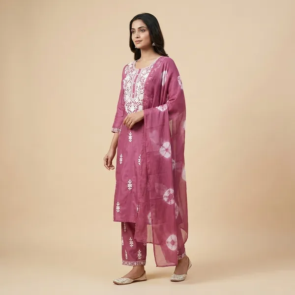 Purple_Cotton_Premium_Kurta_Set_For_Women
