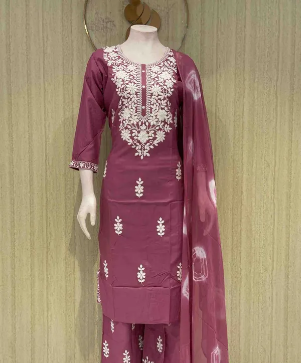 Purple_Cotton_Premium_Kurta_Set_For_Women
