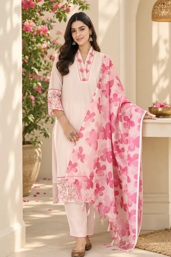 Pink_Embroidered_Cotton_Flex_Suit_Set_with_Printed_Kota_Doriya_Dupatta