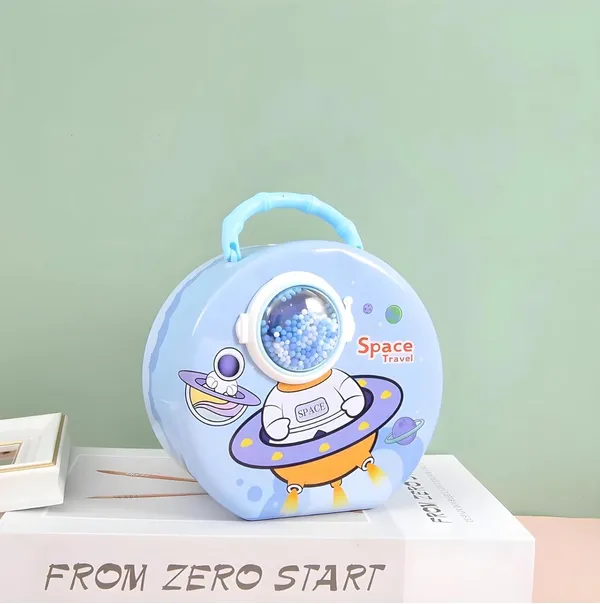 Blue_Metal_Space_Design_Piggy_Bank_For_Kids