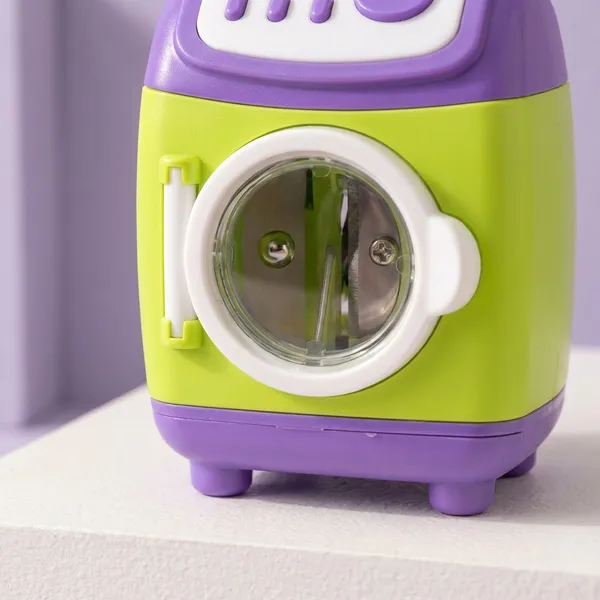 Green_Plastic_Toy_Washing_Machine_Pencil_Sharpner_For_Kids__(Pack_Of_1)