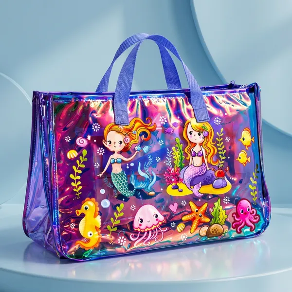 Purple_Rexin_Glamorous_Multipurpose_Bag_For_Kids