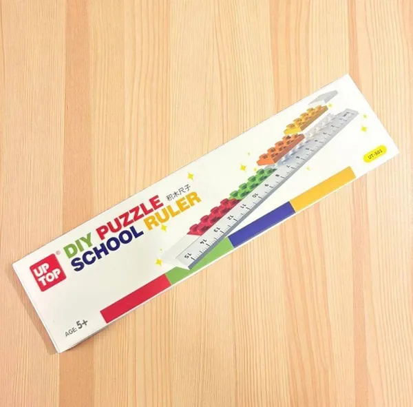 White_Plastic_Diy_Puzzle_School_Ruler_For_Kids__(Pack_Of_2)